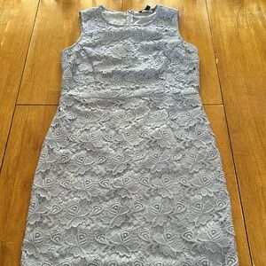 Banana Republic Sleeveless Lace Dress - 10